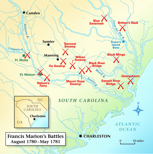 Francis Marion Foils the British